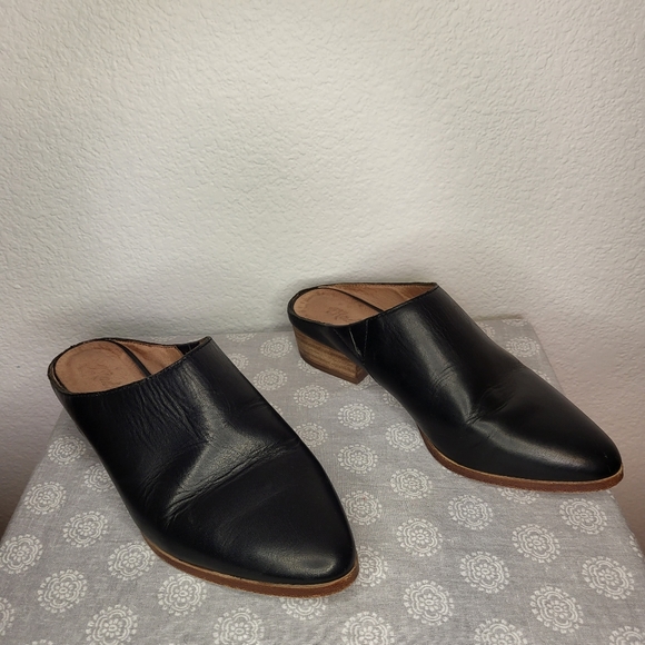 Madewell Barlow Leather Almond Toe Mule size 6 - Picture 1 of 6